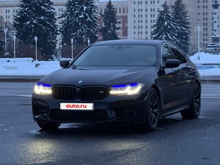 2017 BMW 5 серии 530d VII (G30/G31/G38), синий, 3490000 рублей, вид 5