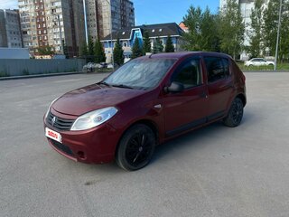 2011 Renault Sandero I, красный, 265000 рублей, вид 2