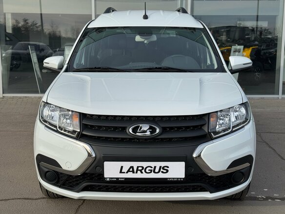 2026 Lada (ВАЗ) Largus I Рестайлинг, белый, 1887000 рублей - вид 2