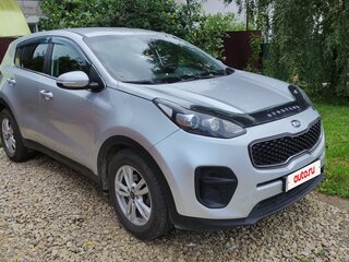 2017 Kia Sportage IV, серебристый, 1600000 рублей, вид 4