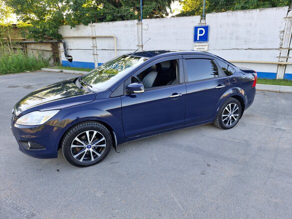 2011 Ford Focus II Рестайлинг, синий, 635000 рублей - вид 13