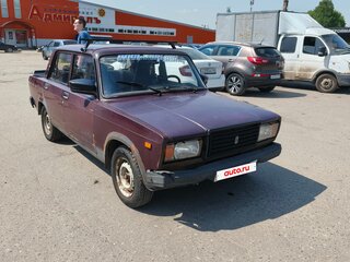 2008 Lada (ВАЗ) 2107, пурпурный, 110000 рублей, вид 2