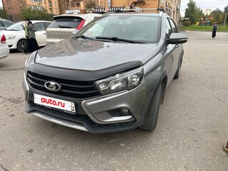 2018 Lada (ВАЗ) Vesta SW Cross I, серый, 890000 рублей, вид 2