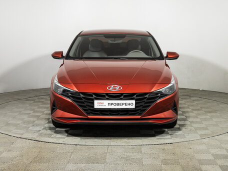 2022 Hyundai Elantra VII (CN7), оранжевый, 1989989 рублей, вид 2