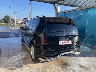 2001 Mercedes-Benz M-Класс 320 I (W163) Рестайлинг, чёрный, 800000 рублей, вид 4