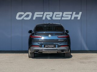 2019 BMW X4 M40d II (G02), синий, 4720000 рублей, вид 4