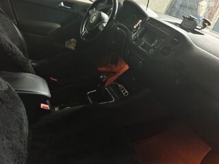 2012 Volkswagen Tiguan I Рестайлинг, синий, 950000 рублей, вид 4