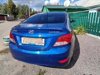 2013 Hyundai Solaris I, синий, 820000 рублей, вид 5