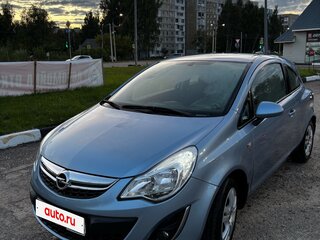 2013 Opel Corsa D Рестайлинг II, голубой, 900000 рублей, вид 2