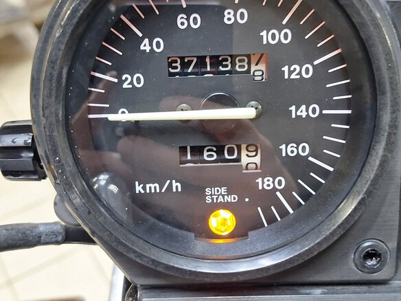 1990 Honda CB-1, чёрный, 280000 рублей - вид 9
