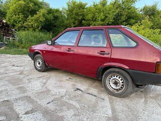 1993 Lada (ВАЗ) 2109, пурпурный, 35000 рублей, вид 5