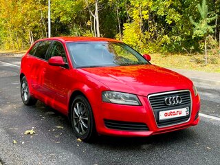 2009 Audi A3 II (8P) Рестайлинг 2, красный, 750000 рублей, вид 5