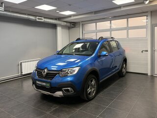 2019 Renault Sandero Stepway II Рестайлинг, синий, 1395000 рублей, вид 1