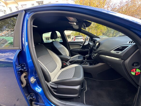 2021 Lada (ВАЗ) Vesta SW I, синий, 1300000 рублей - вид 10