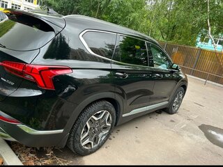 2022 Hyundai Santa Fe IV Рестайлинг, чёрный, 4000000 рублей, вид 3