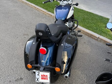 2024 Royal Enfield Super Meteor, синий, 770000 рублей, вид 3