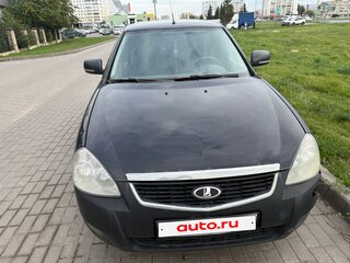 2012 Lada (ВАЗ) Priora I, чёрный, 190000 рублей, вид 2