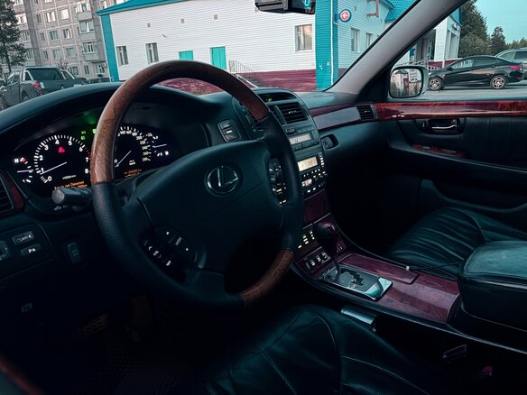 2005 Lexus LS 430 III Рестайлинг, серебристый, 1240000 рублей - вид 6