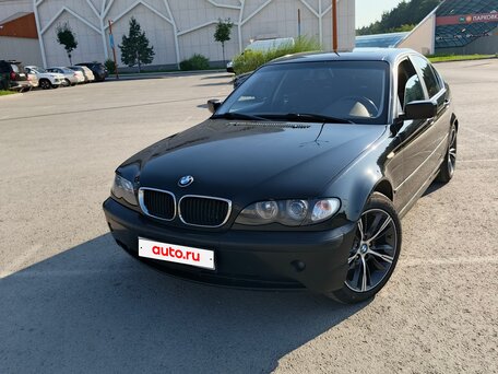2003 BMW 3 серии N42 316i IV (E46) Рестайлинг, чёрный, 560000 рублей, вид 1