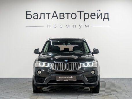2015 BMW X3 28i xDrive II (F25) Рестайлинг, чёрный, 2390000 рублей, вид 4