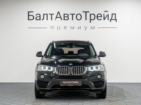 2015 BMW X3 28i xDrive II (F25) Рестайлинг, чёрный, 2390000 рублей - вид 3