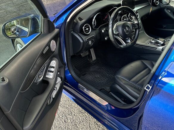 2015 Mercedes-Benz C-Класс 180 IV (W205), синий, 2150000 рублей - вид 8