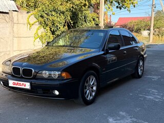 2001 BMW 5 серии 520i IV (E39) Рестайлинг, чёрный, 600000 рублей, вид 2
