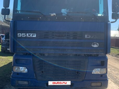 2001 DAF XF 95, синий, 1200000 рублей, вид 1