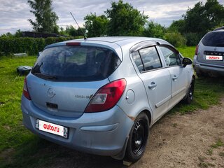 2007 Opel Corsa D, голубой, 290000 рублей, вид 4