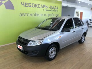 2013 Lada (ВАЗ) Granta I, серебристый, 255000 рублей, вид 1