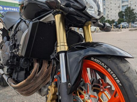 2007 Honda CB 600F Hornet, чёрный, 360000 рублей, вид 4