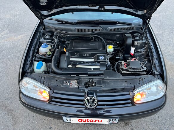 2001 Volkswagen Golf IV, чёрный, 450000 рублей - вид 16