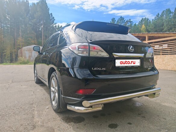 2009 Lexus RX 350 III, чёрный - вид 8