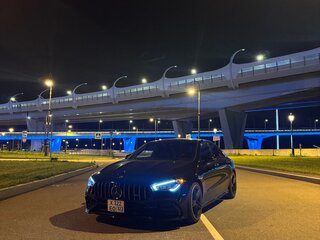 2021 Mercedes-Benz CLA AMG 45 AMG II (C118, X118), чёрный, 5000000 рублей, вид 3