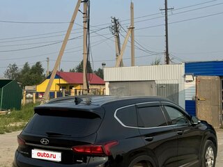 2019 Hyundai Santa Fe IV, чёрный, 2900000 рублей, вид 2