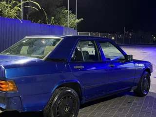 1988 Mercedes-Benz 190 (W201), синий, 88000 рублей, вид 5