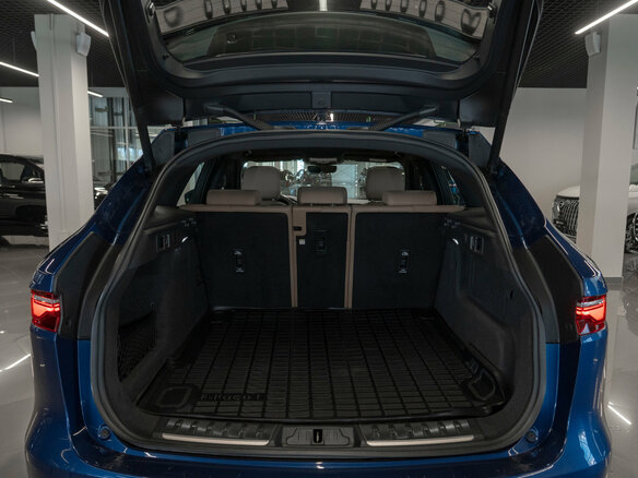 2021 Jaguar F-Pace I Рестайлинг, синий - вид 25