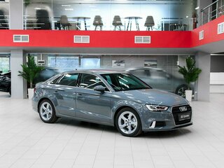 2018 Audi A3 III (8V) Рестайлинг, серый, 1850000 рублей, вид 3