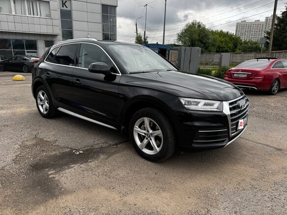 2019 Audi Q5 II (FY), чёрный - вид 2
