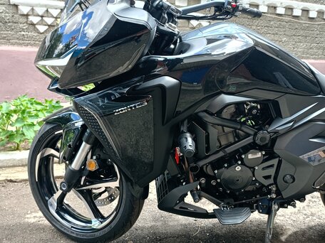 2024 Zontes ZT350-VX, чёрный, 500000 рублей, вид 4