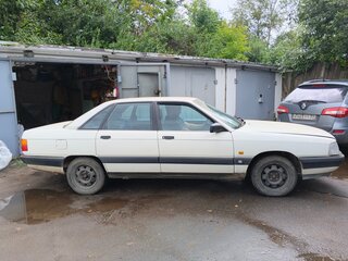 1989 Audi 100 III (C3) Рестайлинг, белый, 450000 рублей, вид 2