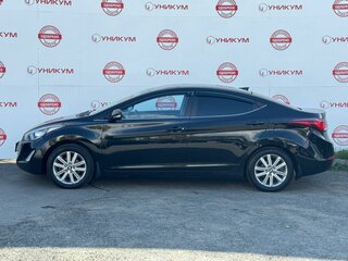 2014 Hyundai Elantra V (MD) Рестайлинг, чёрный, 1249000 рублей, вид 2