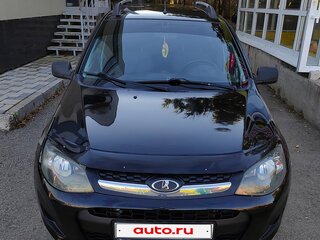 2013 Lada (ВАЗ) Kalina Cross II, чёрный, 397000 рублей, вид 3