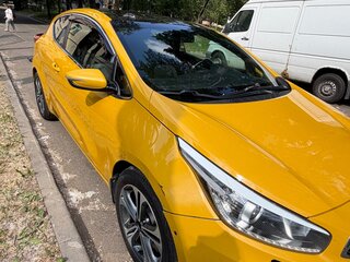 2016 Kia Ceed II Рестайлинг, жёлтый, 1230000 рублей, вид 3