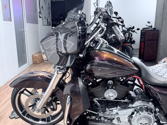2017 Harley-Davidson Street Glide, фиолетовый, 1799000 рублей - вид 10