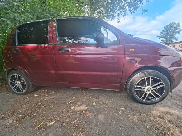 2008 Daewoo Matiz I Рестайлинг, красный - вид 6