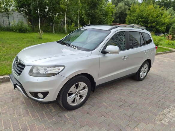 2011 Hyundai Santa Fe II Рестайлинг, серый, 1150000 рублей