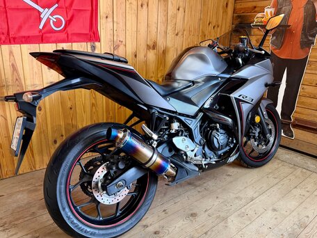 2015 Yamaha YZF-R3, серый, 449000 рублей, вид 4