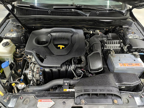 2014 Kia Optima III Рестайлинг, серый, 1140000 рублей - вид 8
