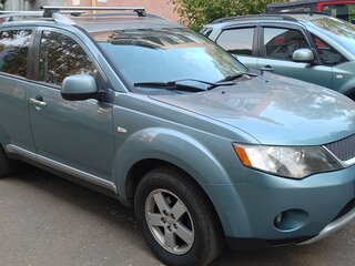 2007 Mitsubishi Outlander II, серый, 819000 рублей, вид 3